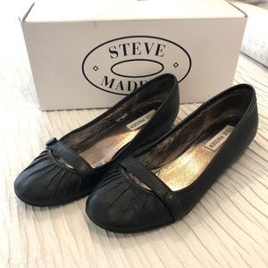 Steve Madden Miraa leather ballerina flats